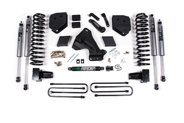 Zone Offroad Products ZONF68F Zone 6 Suspension Lift System - Gas