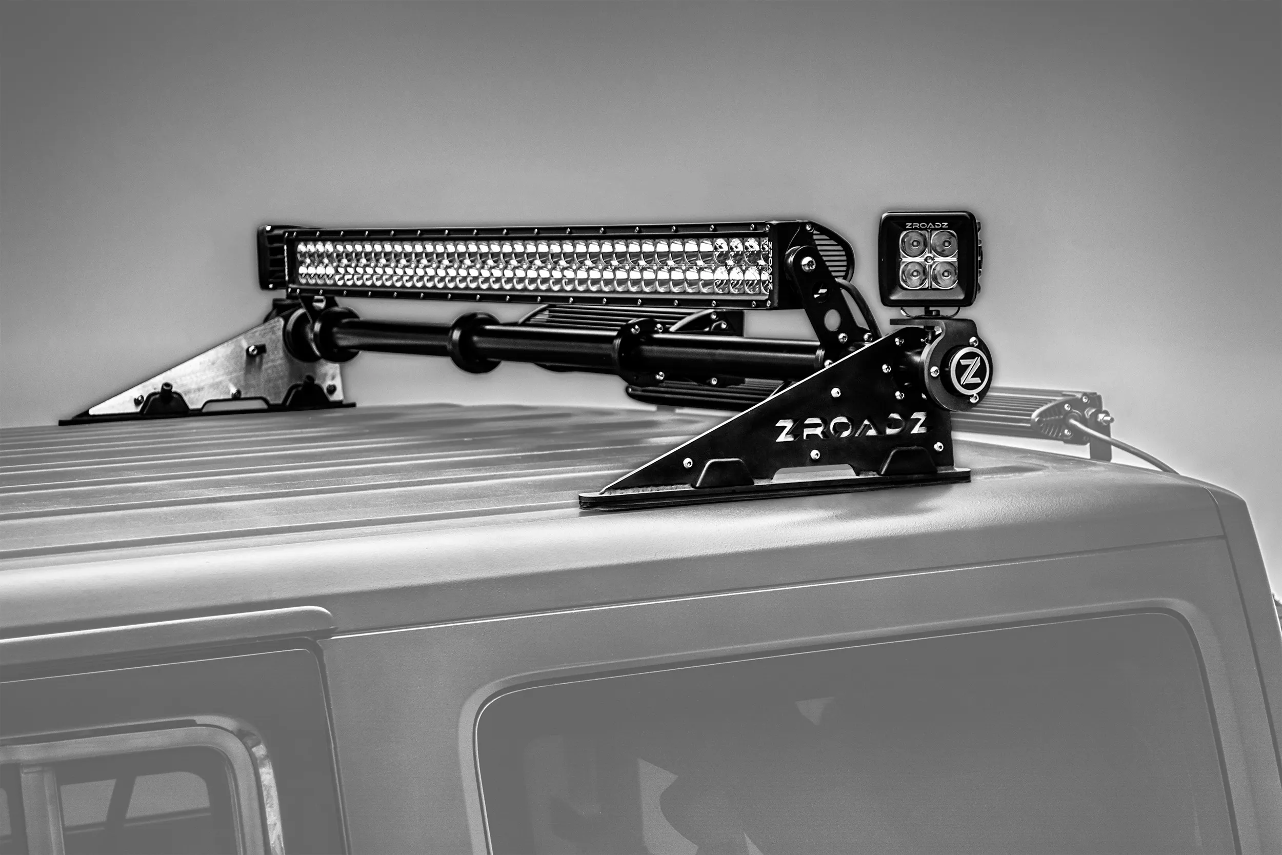 ZROADZ Off Road Products Z350050-JK-KIT-A ZROADZ Modular Rack LED Kit