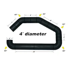 AIRAID 100-400 Universal Tube