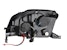 AnzoUSA 121342 Projector Headlights with Halo Chrome with LED