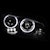 AnzoUSA 121381 Projector Headlights with Halo Black