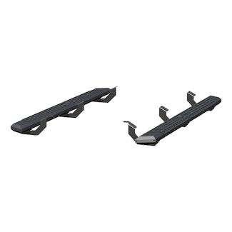 ARIES 2556027 AdvantEDGE 5-1/2" x 75" Black Aluminum Side Bars, Select Toyota Tacoma