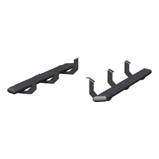ARIES 2556056 AdvantEDGE 75" Black Aluminum Side Bars, Select Toyota Tundra Extended Cab