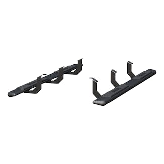 ARIES 2558055 AscentStep 5-1/2" x 85" Black Steel Running Board, Select Toyota Tundra Crew Cab