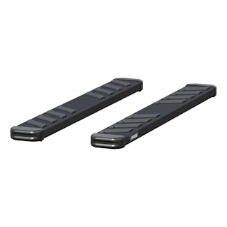 ARIES B2953 ARIES B2953 NovaTrac 6in. x 53in. Black Steel Running Boards