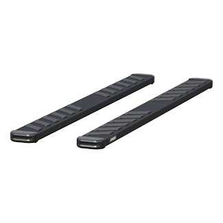 ARIES B2975 NovaTrac 6" x 75" Black Steel Running Boards
