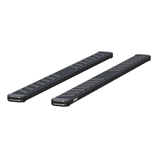 ARIES B2985 NovaTrac 6" x 85" Black Steel Running Boards