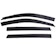 AVS 994022 Ventvisor Low Pro 4pc Smoke