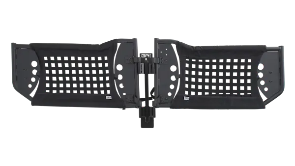 Body Armor Door Storage Bar For Jeep Wrangler (1997-2021) – Black Steel Mounting Bar For Interior Storage