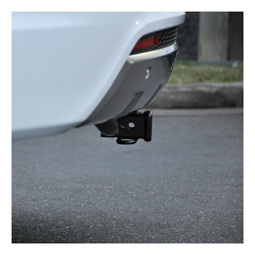 CURT 22276 Rubber Trailer Hitch Cover, Fits 2-Inch Receiver, Black