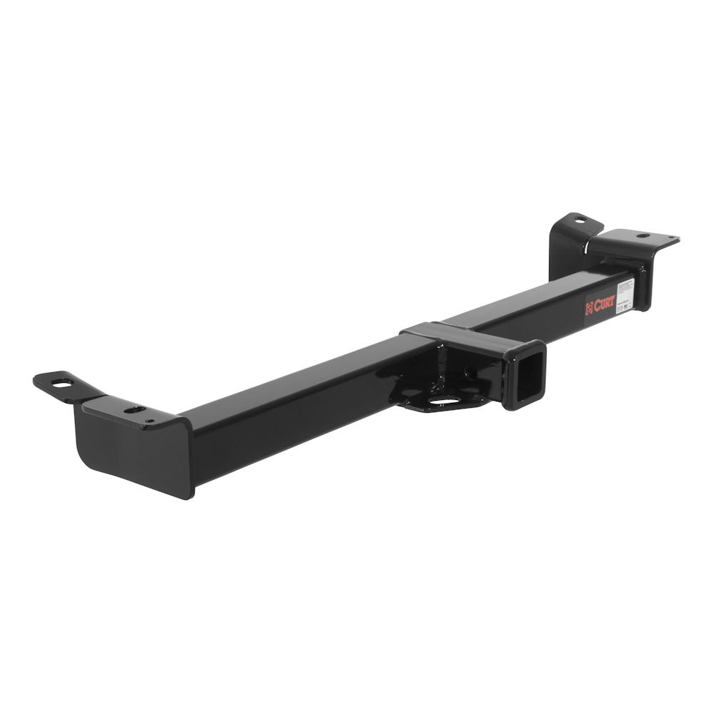 CURT 13408 Class 3 Trailer Hitch, 2 Receiver, Select Jeep Wrangler TJ  (Square Tube Frame)