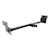 CURT 13703 Adjustable RV Trailer Hitch, 2 Receiver (Up to 72 Frames)