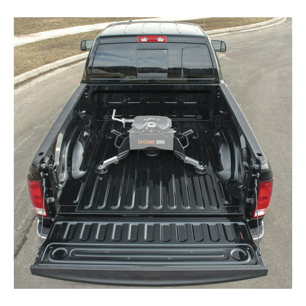 CURT 16021 Puck System 5th Wheel Legs, Select Ram 2500, 3500, 8' Bed, 25K