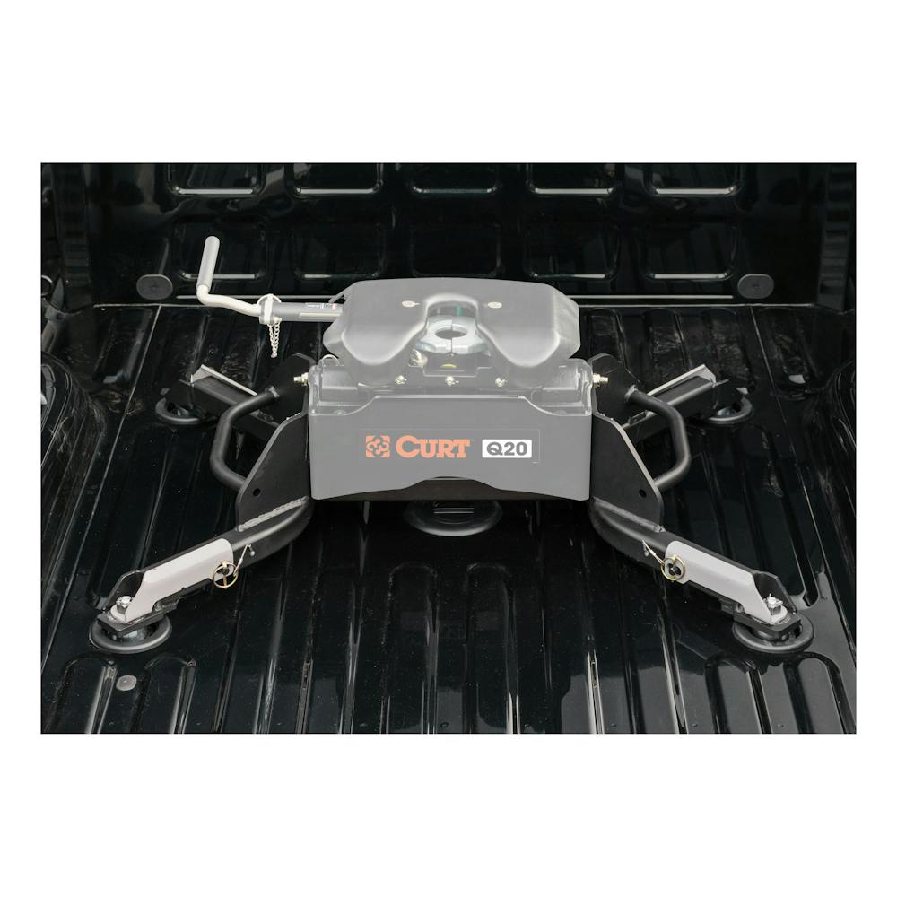 CURT 16021 Puck System 5th Wheel Legs, Select Ram 2500, 3500, 8' Bed, 25K