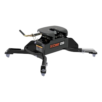 CURT 16047 Q24 5th Wheel Hitch, Select Ram 2500, 3500, 8' Bed Puck System
