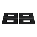 CURT 16901 5th Wheel Rail Sound Dampening Pads (Packaged)