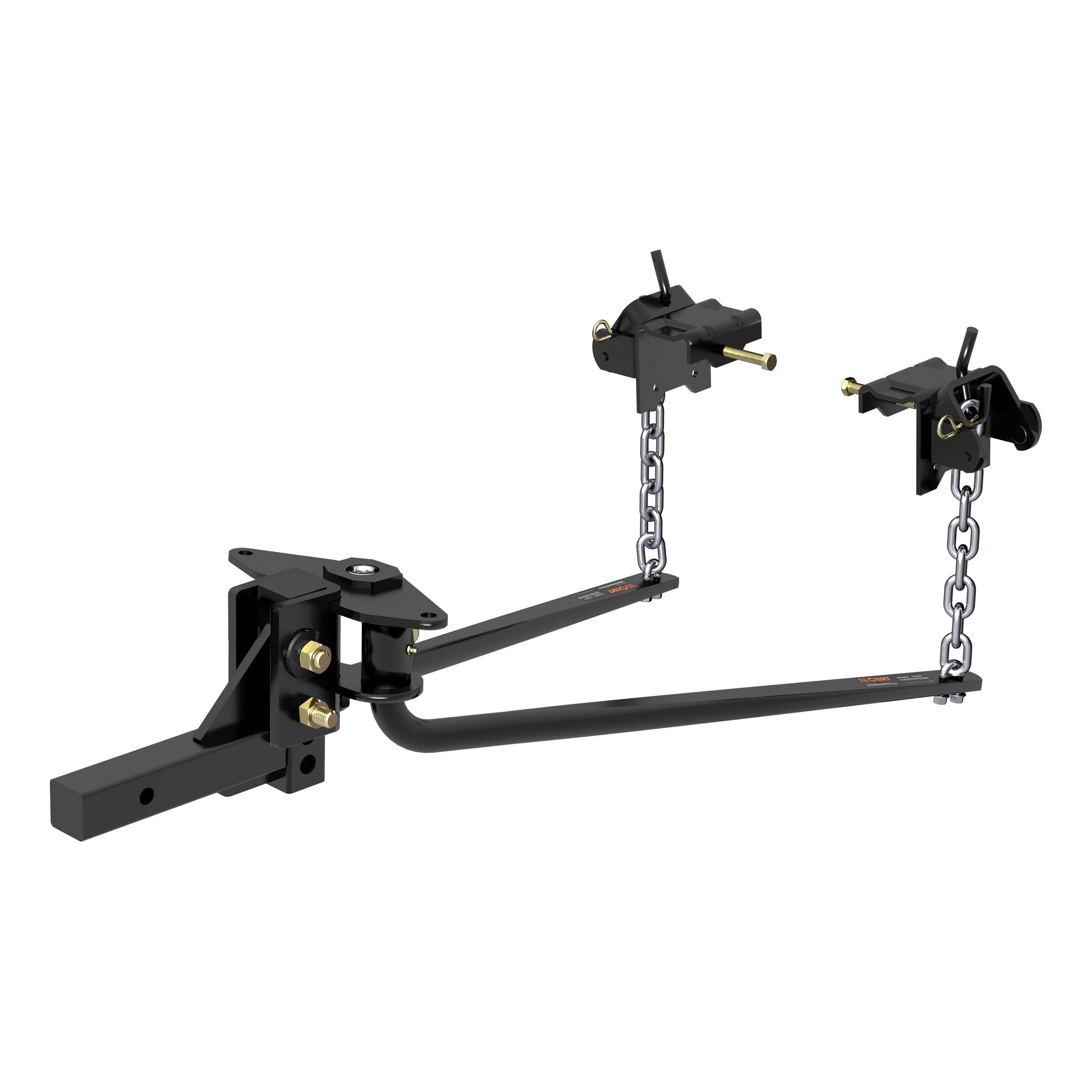 CURT 17051 Round Bar Weight Distribution Hitch with