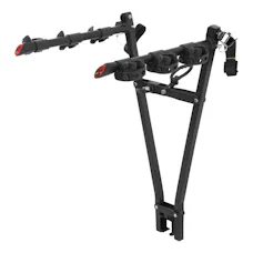 CURT 18013 Clamp-On Bike Rack (3 Bikes, Fits Over 2" Shank)