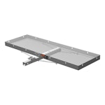 CURT 18100 60" x 20" Aluminum Tray Cargo Carrier (Folding 2" Shank, 500 lbs.) CURT 18100 60" x 20" Aluminum Tray Cargo Carrier (Folding 2" Shank, 500 lbs.)