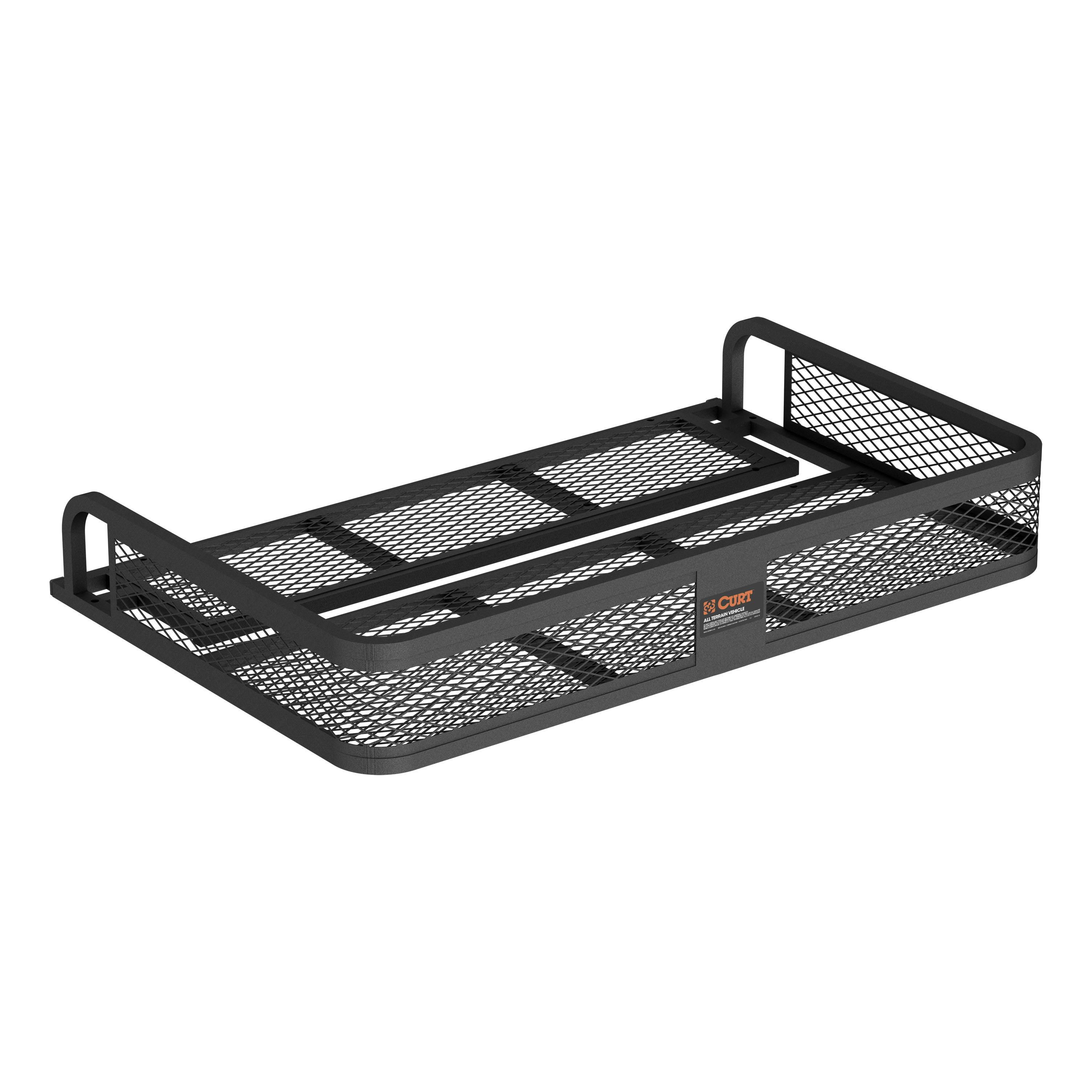 CURT 18101 41 x 26 Black Steel Universal ATV Cargo Carrier