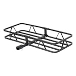 CURT 18145 48 x 20 Black Steel Basket Cargo Carrier (1-1/4, 2 Adapter, 500 lbs.) CURT 18145 48 x 20 Black Steel Basket Cargo Carrier (1-1/4, 2 Adapter, 500 lbs.)