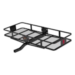 CURT 18152 60" x 24" Black Steel Basket Cargo Carrier (Fixed 2" Shank, 500 lbs.) CURT 18152 60" x 24" Black Steel Basket Cargo Carrier (Fixed 2" Shank, 500 lbs.)
