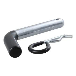 CURT 21511 5/8 Hitch Pin (2 Receiver, Zinc with Rubber Grip, Packaged)