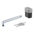 CURT 23020 1/2 Hitch Lock (1-1/4 Receiver, Deadbolt, Chrome)
