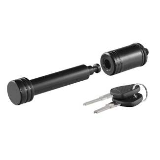CURT 23518 5/8 Hitch Lock (2 Receiver, Barbell, Black)