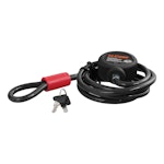 CURT 23666 Multi-Use Cable Lock (6' x 3/8 Cable, Vinyl-Coated Braided Steel) CURT 23666 Multi-Use Cable Lock (6' x 3/8 Cable, Vinyl-Coated Braided Steel)