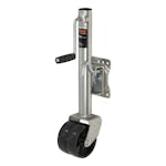 CURT 28155 Marine Jack with Dual 6 Wheels (1,500 lbs, 10 Travel)