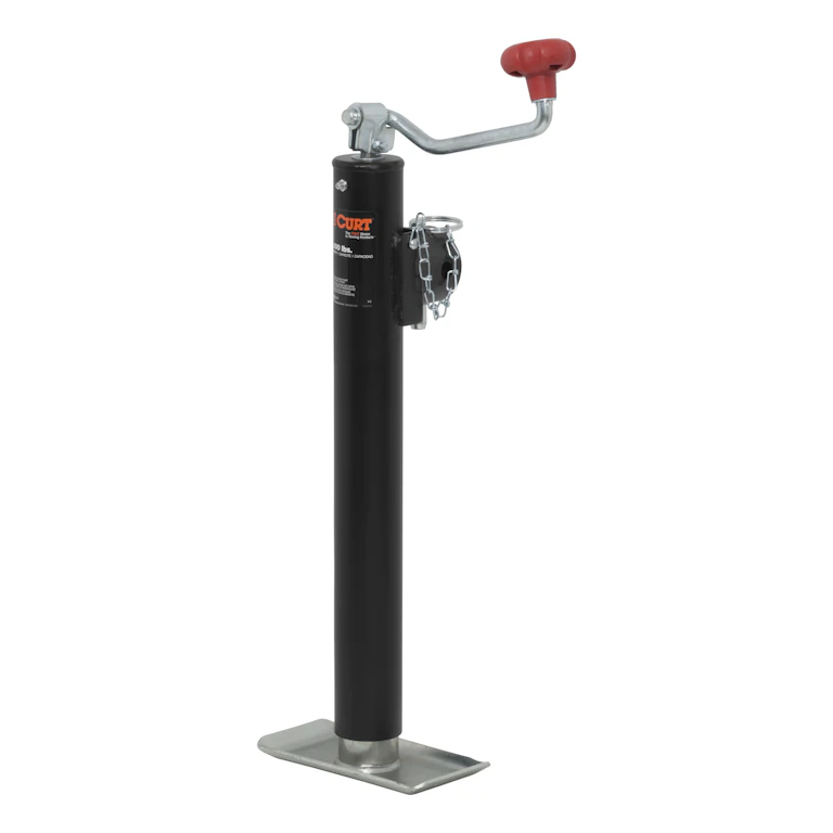 Curt 28910 Jack Mounting Bracket – Replacement Bracket For Marine Trailer Jacks, Bolt-Through Design