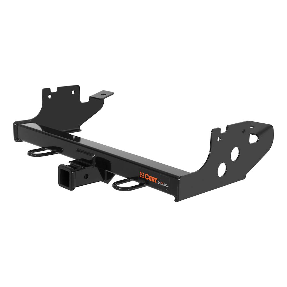CURT 31028 2 Front Receiver Hitch, Select Jeep Wrangler TJ (Drilling  Required)
