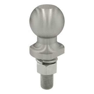 CURT 40080 1-7/8 Trailer Ball (3/4 x 2-1/8 Shank, 2,000 lbs., Stainless, Packaged)