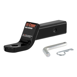 CURT 45032 Class 3 Ball Mount with Pin (2 Shank, 7,500 lbs., 2 Drop, 7-1/2 Long, in Box)