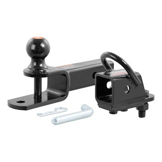 CURT 45038 ATV Towing Starter Kit with 2 Shank and 2 Trailer Ball