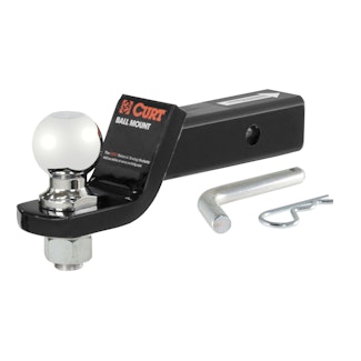 CURT 45041 Loaded Ball Mount with 2-5/16 Ball (2 Shank, 7,500 lbs., 2 Drop)