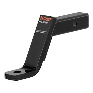 CURT 45070 Class 3 Ball Mount (2 Shank, 7,500 lbs., 6 Drop, 9-1/4 Long)