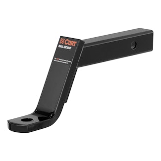 CURT 45080 Class 3 Ball Mount (2 Shank, 7,500 lbs., 6 Drop, 12-1/4 Long)
