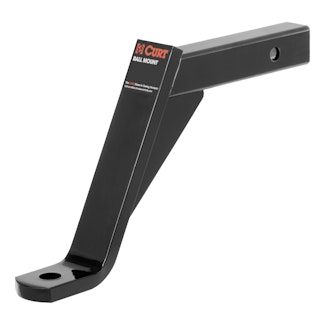 CURT 45112 Class 3 Ball Mount (2 Shank, 5,000 lbs., 10 Drop, 14 Long)