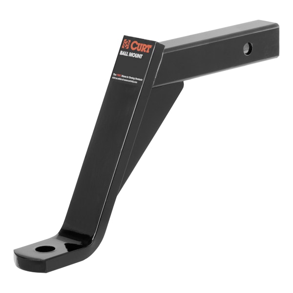 CURT 45112 Class 3 Ball Mount (2 Shank, 5,000 lbs., 10 Drop, 14 Long)