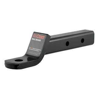 CURT 45220 Dual-Length Ball Mount (2 Shank, 7,500 lbs., 2 Drop, 7-1/2 or 10-1/2 Long)