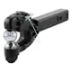 CURT 48007 Receiver-Mount Ball & Pintle Hitch (2 Shank, 2 Ball, 10,000 lbs.)