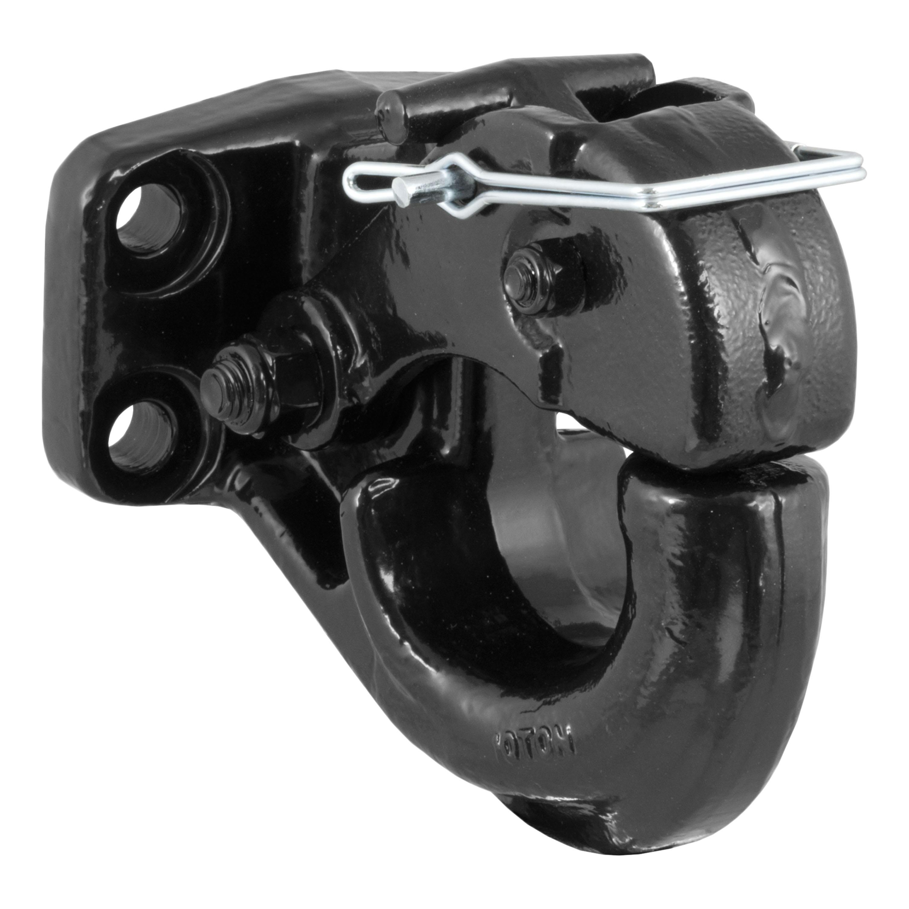 CURT 48205 Pintle Hook (10,000 lbs., 2-1/2 or 3 Lunette Rings)