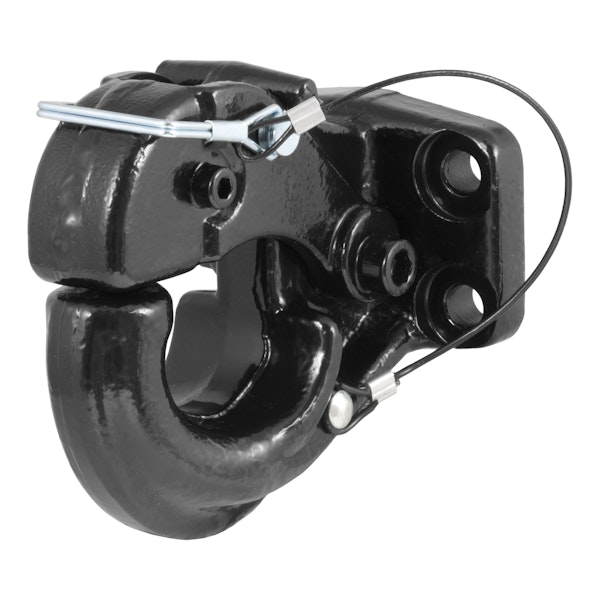 CURT 48210 Pintle Hook (20,000 lbs., 2-1/2 or 3 Lunette Rings)