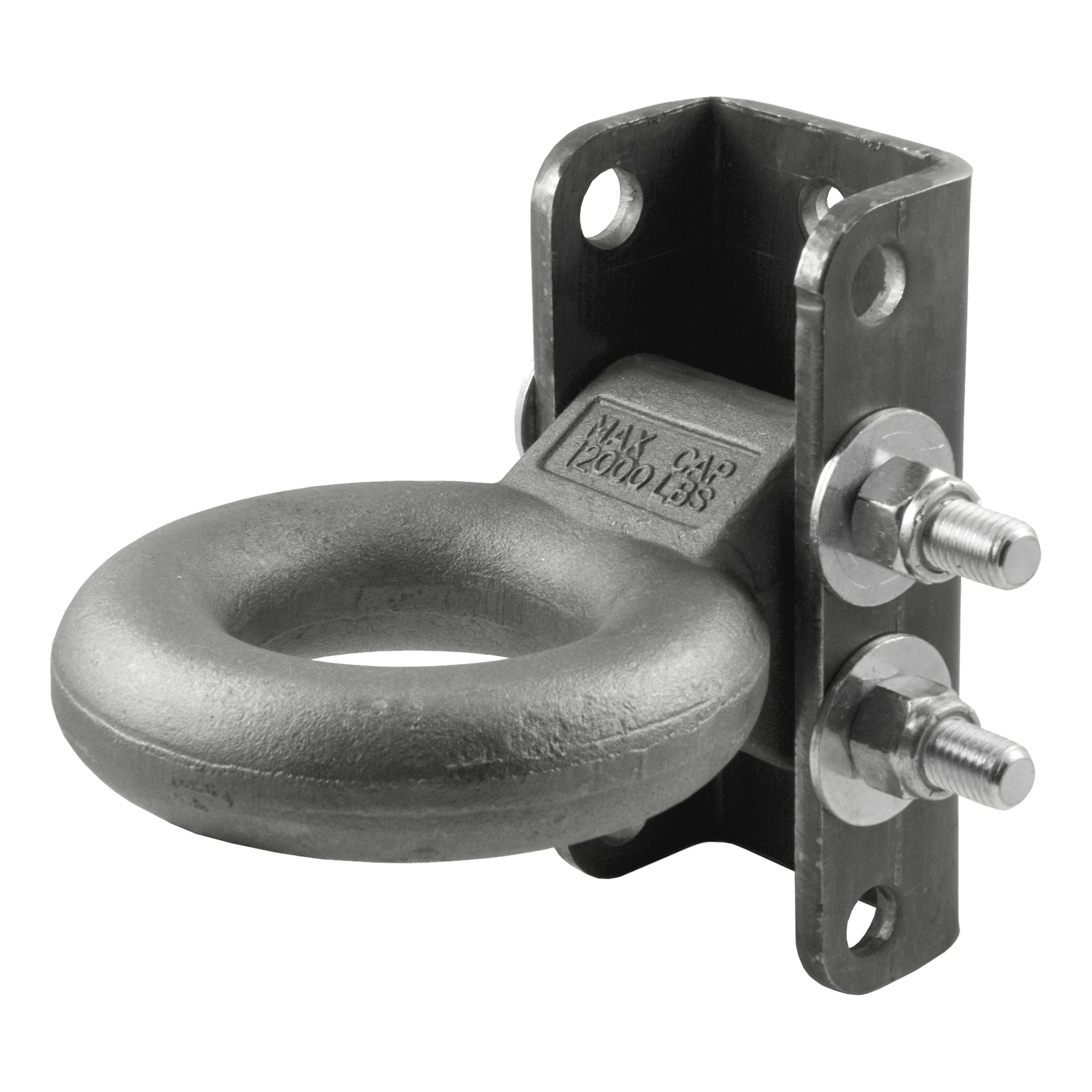 CURT 48630 Adjustable Lunette Ring (12,000 lbs., 3 Eye, 7-1