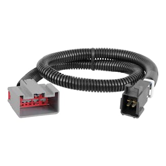 CURT 51436 Brake Controller Harness, Select F150, F250, F350, F450, F550, MKT, Navigator