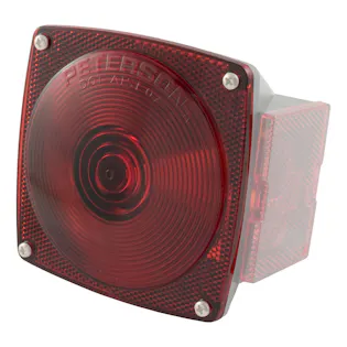 CURT 53445 Replacement Combination Trailer Light Rear Lens