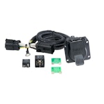 CURT 55242 Custom Wiring Harness, 7-Way RV Blade Output, Select Ford F-150, Heritage, F-250