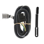 CURT 55245 Custom 4-Flat, Select Toyota and Lexus Vehicles, OEM Tow Package Required